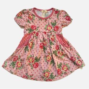 Toddler Size 2T Matilda Jane Pretty in Pink Dress